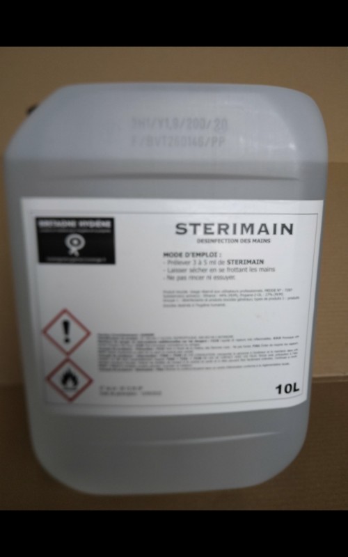 BRETAGNE HYGIENE 53 - STERIMAIN - Produits d'hygiène, produits de nettoyage, produits d'entretien